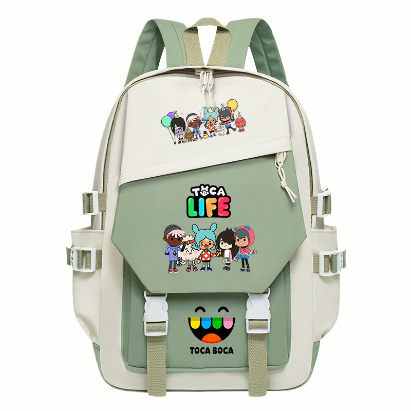 Toca Life World 프린트 배낭 어린이 학교  - Korean Lifestyle Student 리뷰 및 가격